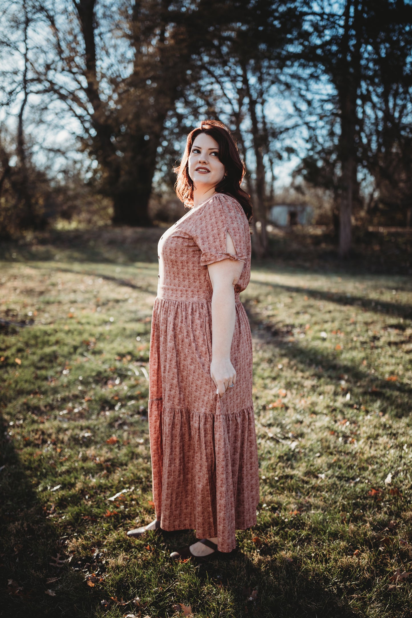 Sienna Sanskrit ~ Hinterland Maxi