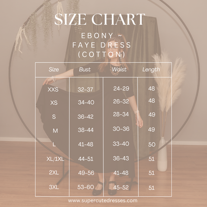 Ebony ~ Faye Dress