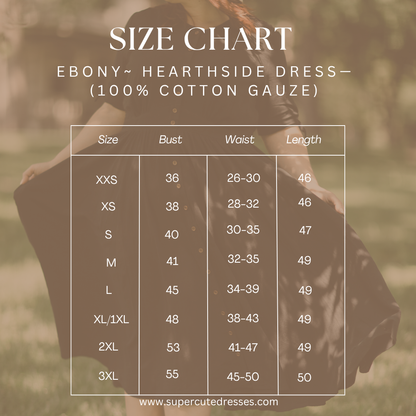 Ebony ~ Hearthside Dress