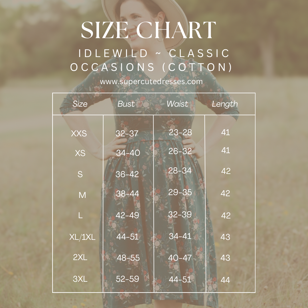 Idlewild ~ Classic Occasions Dress