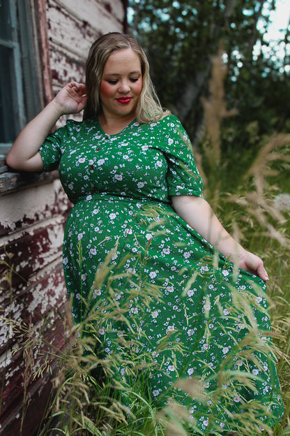 Greenvale Gossamer ~ Rowena Midi