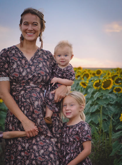 Pine & Paisley ~ Mini Folklore Dress