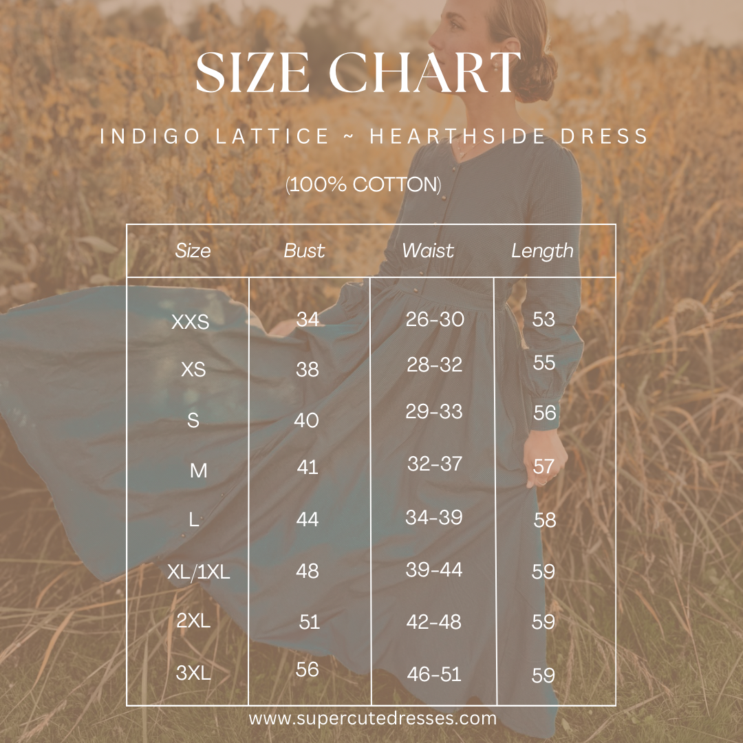 Indigo Lattice ~ Hearthside Maxi