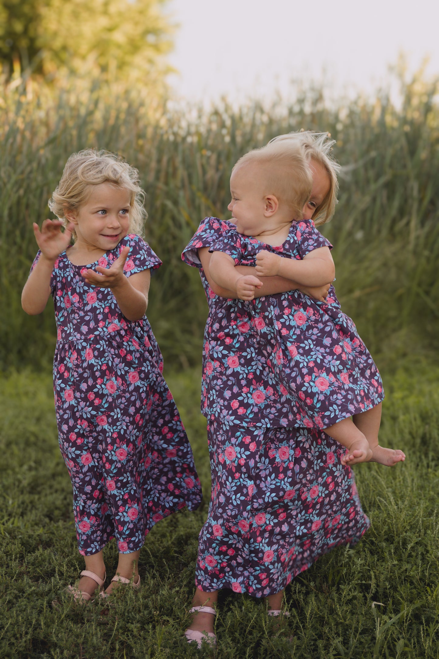 Mahogany Rose ~ Mini Everyday Dress