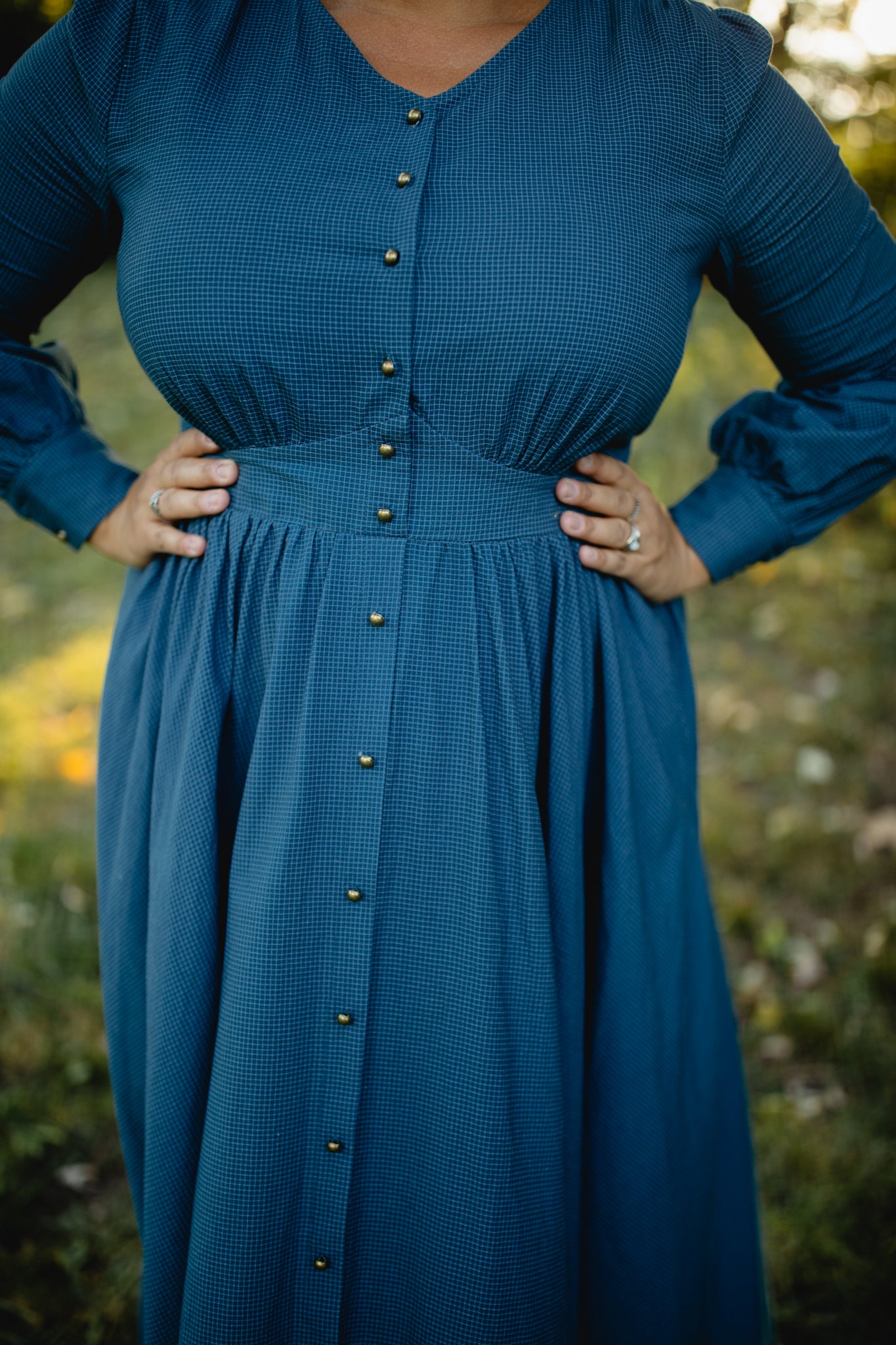 Indigo Lattice ~ Hearthside Maxi