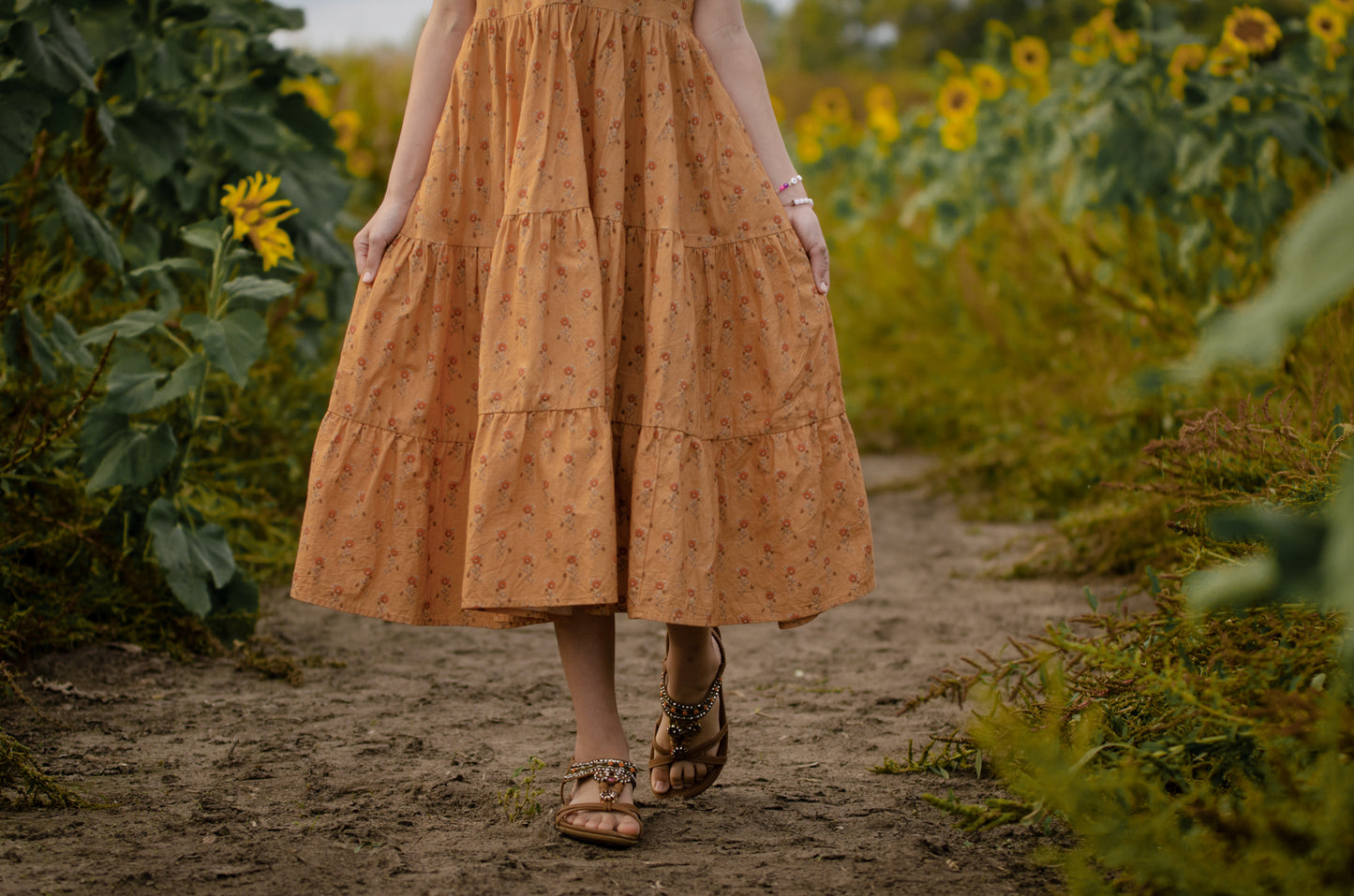 Pressed Marigold ~ Mini Keepsake Dress