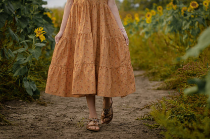 Pressed Marigold ~ Mini Keepsake Dress