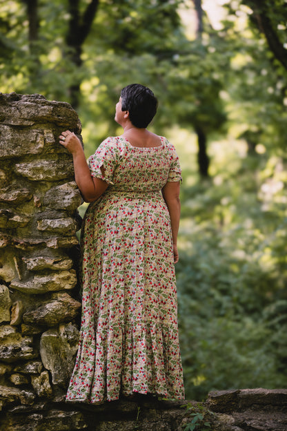 Strawberry Serenity ~ Folklore Maxi