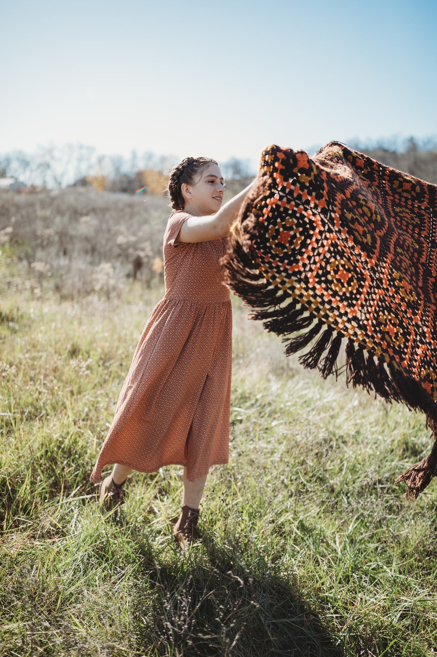 Terracotta ~ Mini Everyday Dress