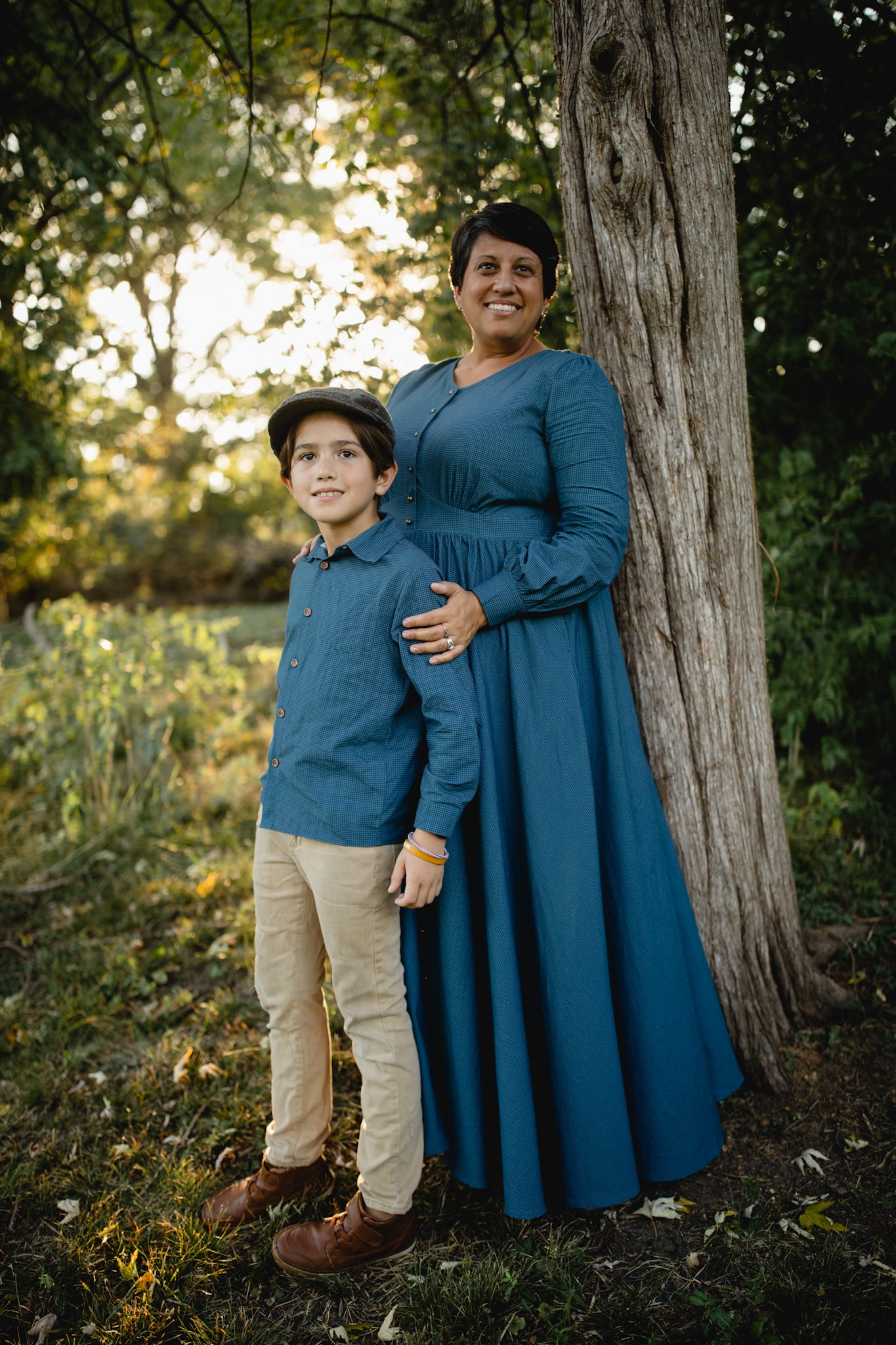 Indigo Lattice ~ Hearthside Maxi