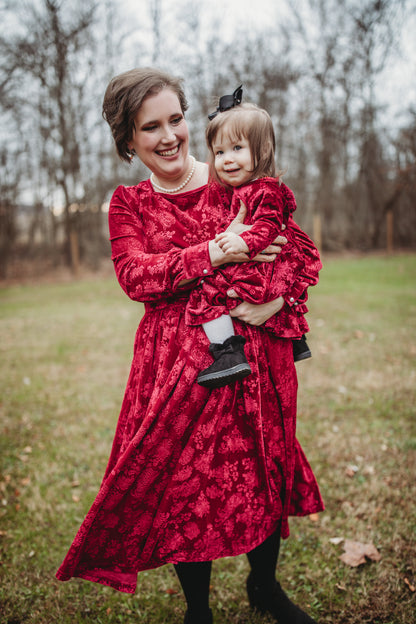 Ruby Regalia ~ Fairy-twirl Dress