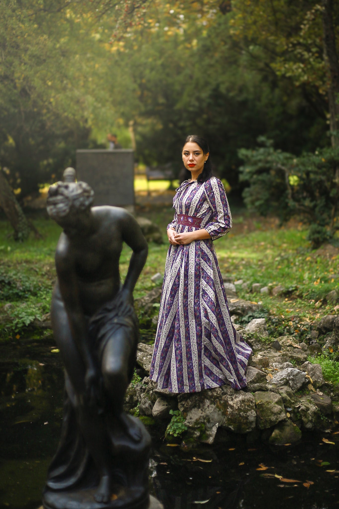 Antique Amethyst ~ Folklore Maxi