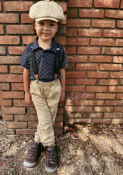Carbon Blue ~ Boy’s Perseverance Polo