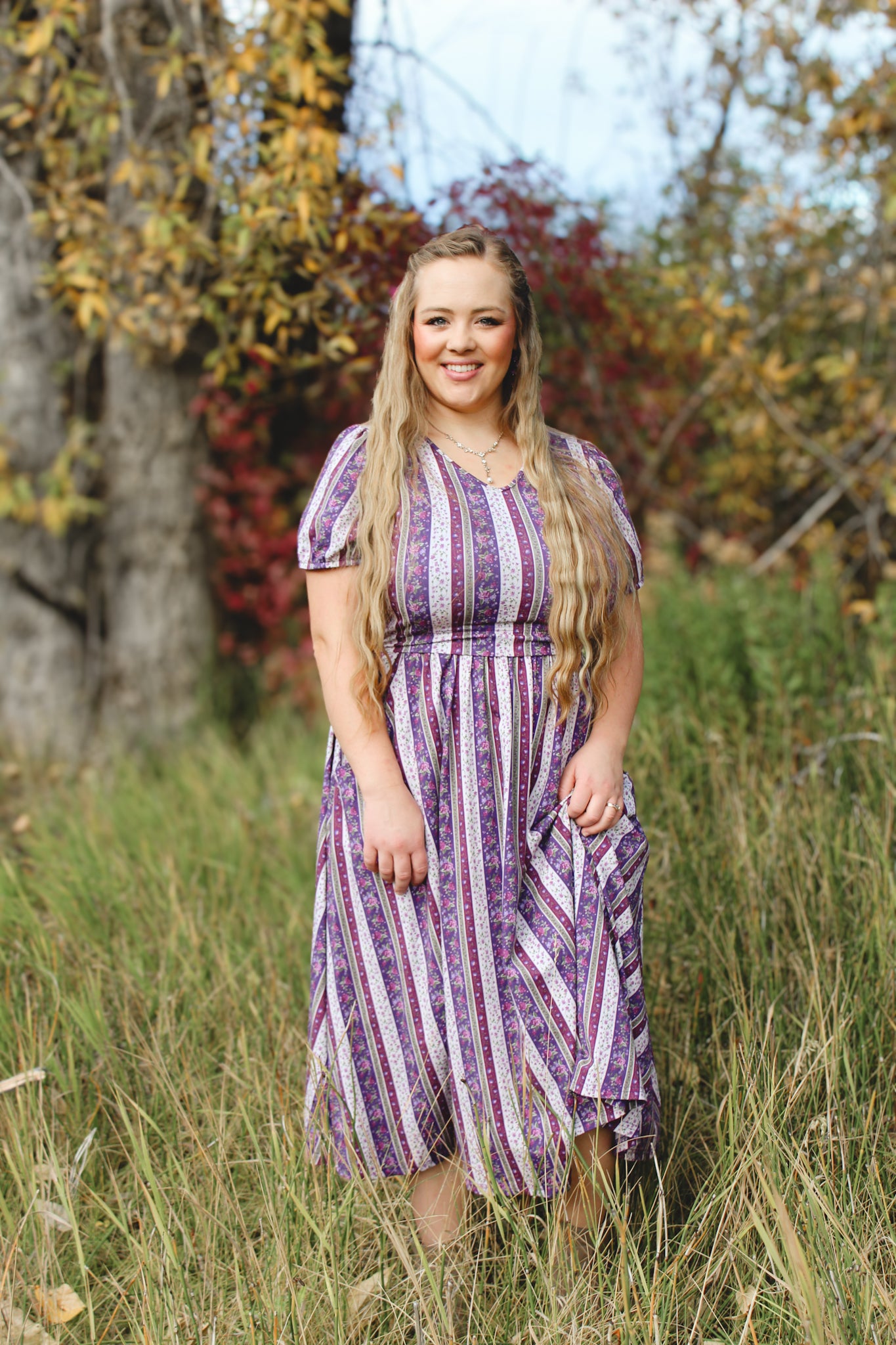 Antique Amethyst ~ Canterbury Classic Dress