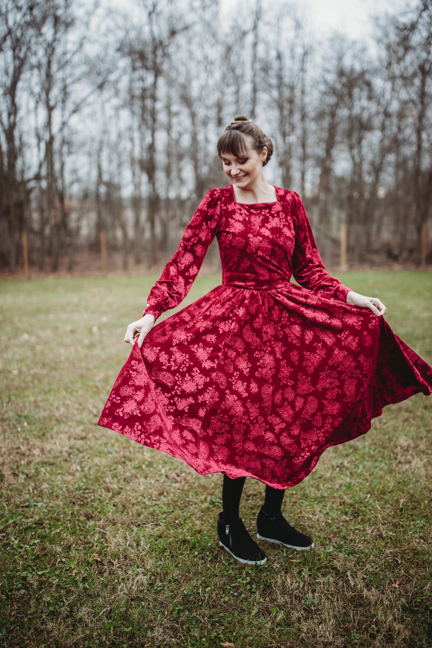 Ruby Regalia ~ Windermere Dress