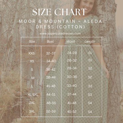 Moor & Mountain ~ Aleda Dress