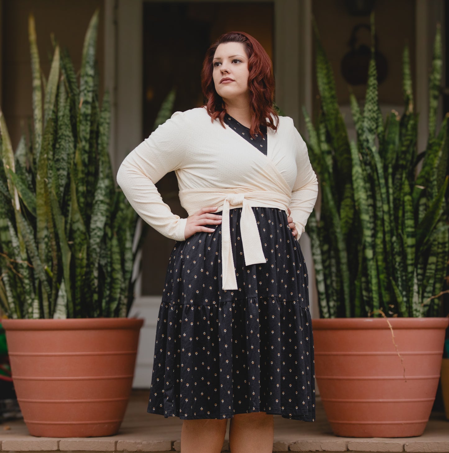 Poised Wrap—four colors
