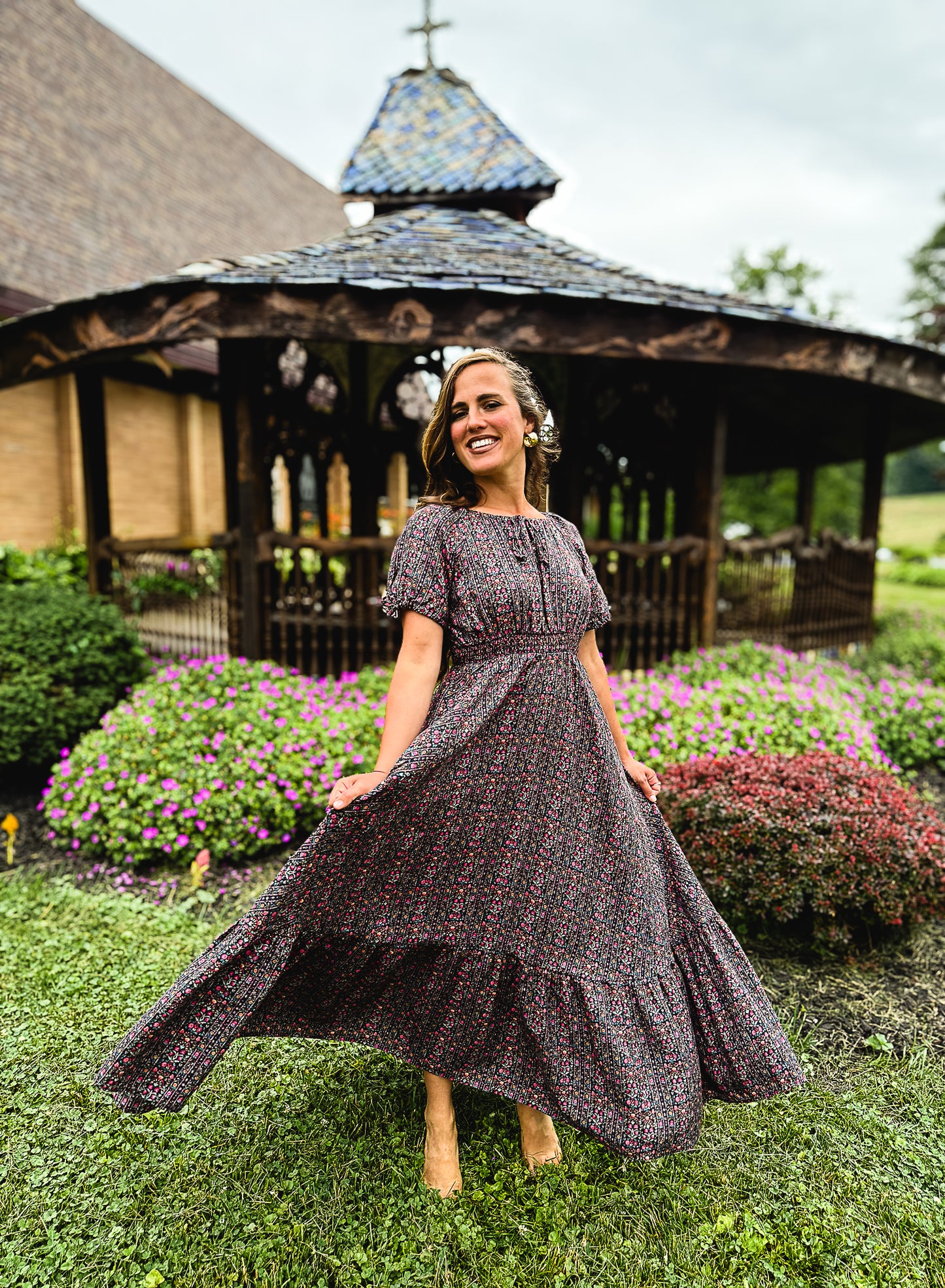 Jewel ~ Folklore Dress (linen)