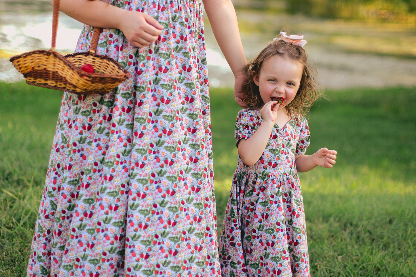 Strawberry Serenity ~ Mini Sweetheart Dress
