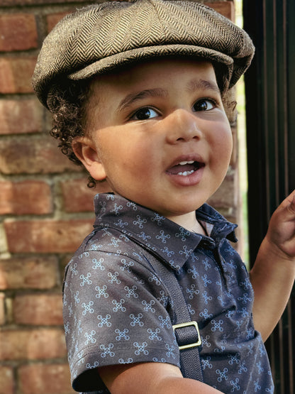 Carbon Blue ~ Boy’s Perseverance Polo