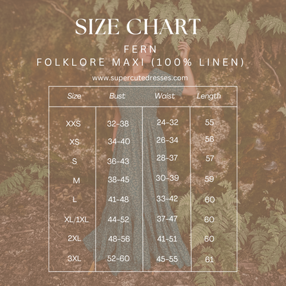 Fern ~ Folklore Maxi
