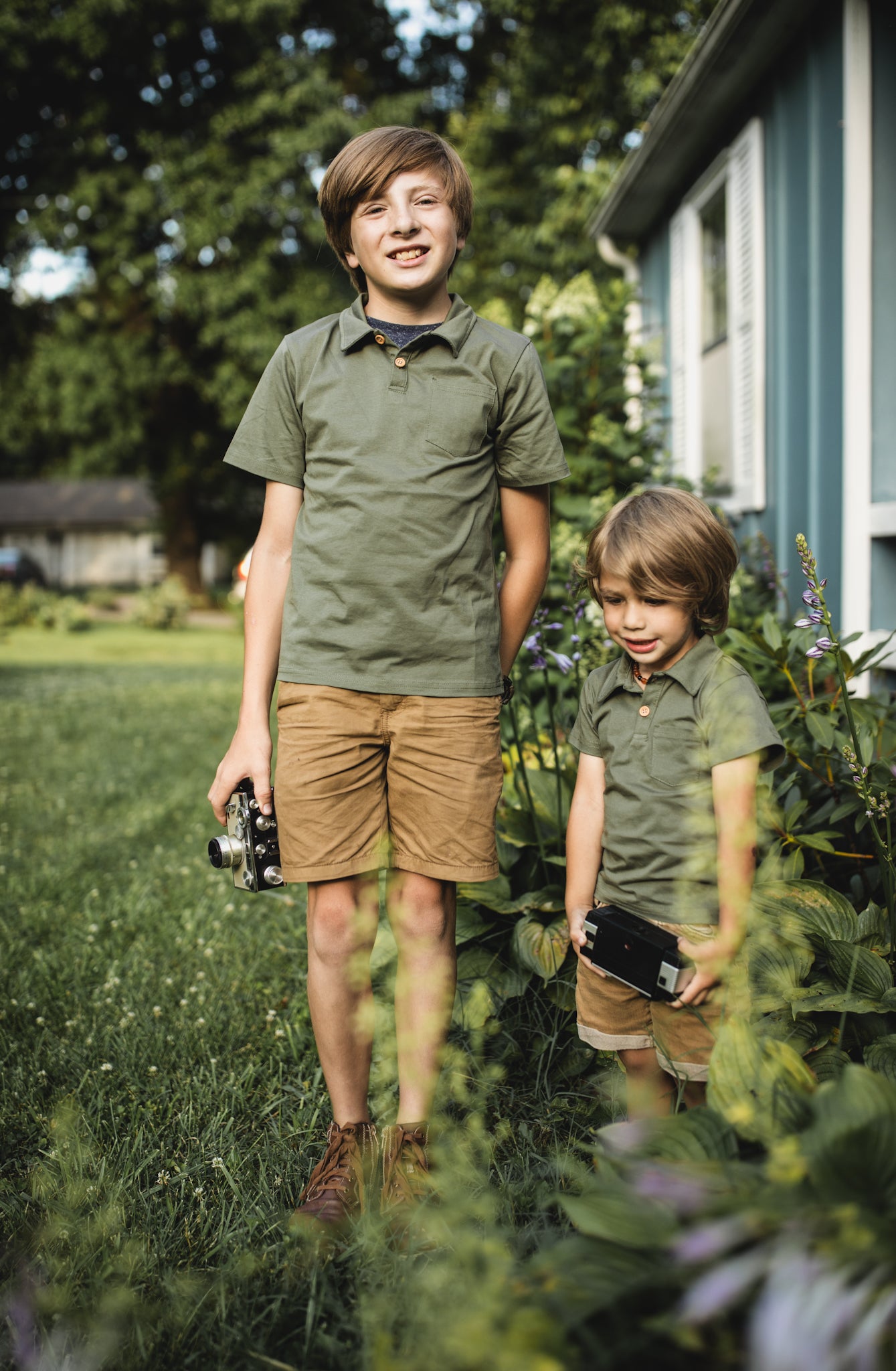 Sage ~ Boy’s Perseverance Polo
