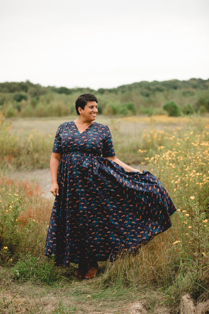 Foxfire Twilight ~ Wildwood Maxi
