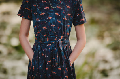 Foxfire Twilight ~ Mini Wildwood Dress
