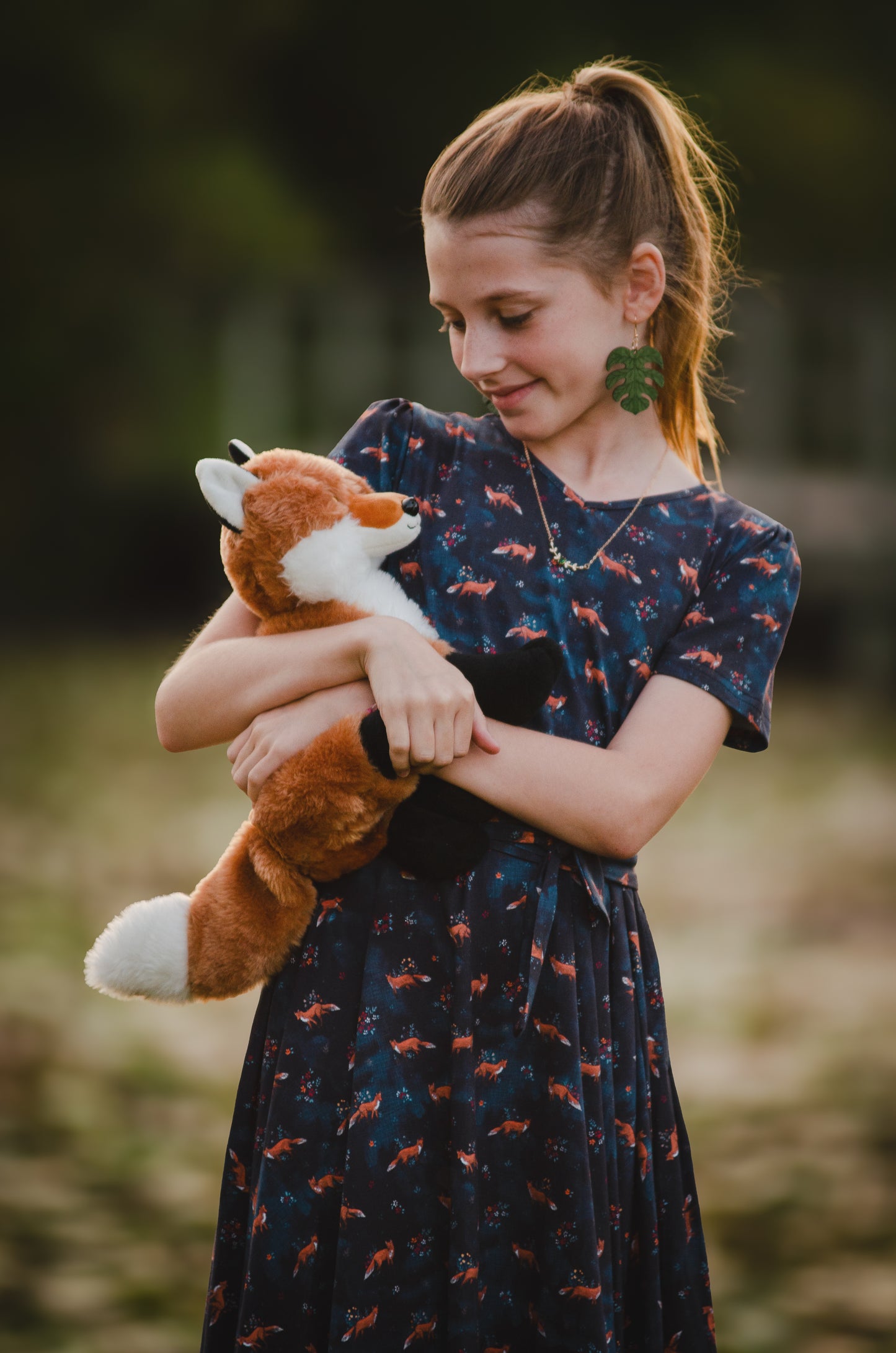 Foxfire Twilight ~ Mini Wildwood Dress