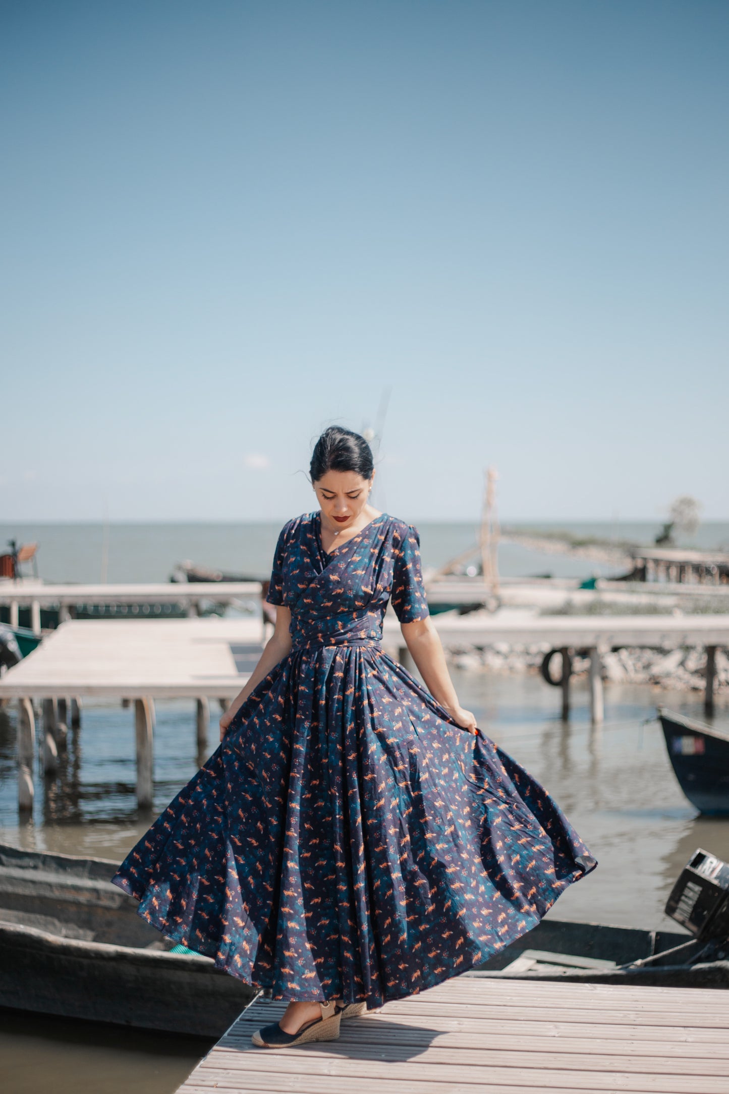 Foxfire Twilight ~ Wildwood Maxi