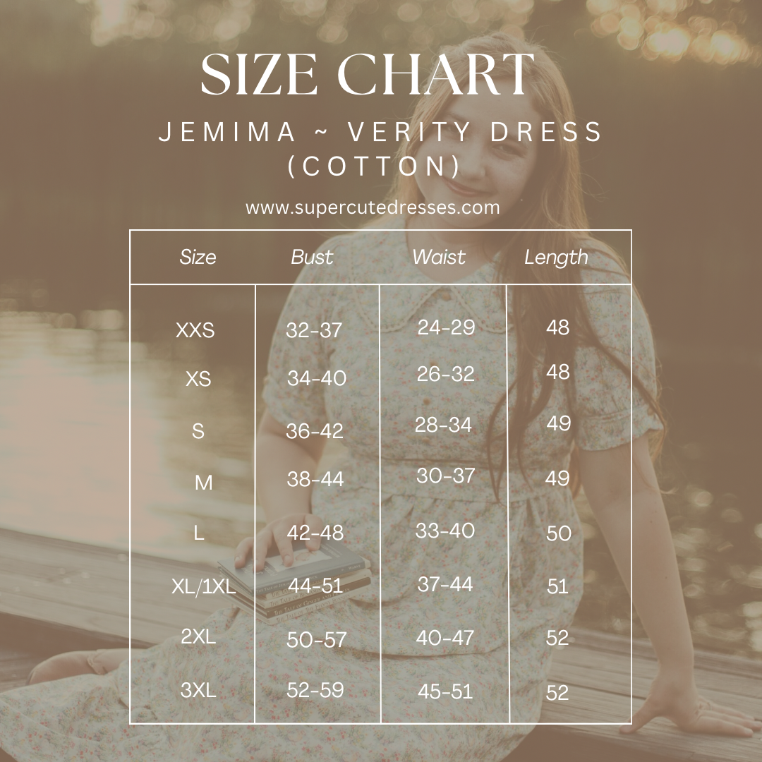 Jemima ~ Verity Dress