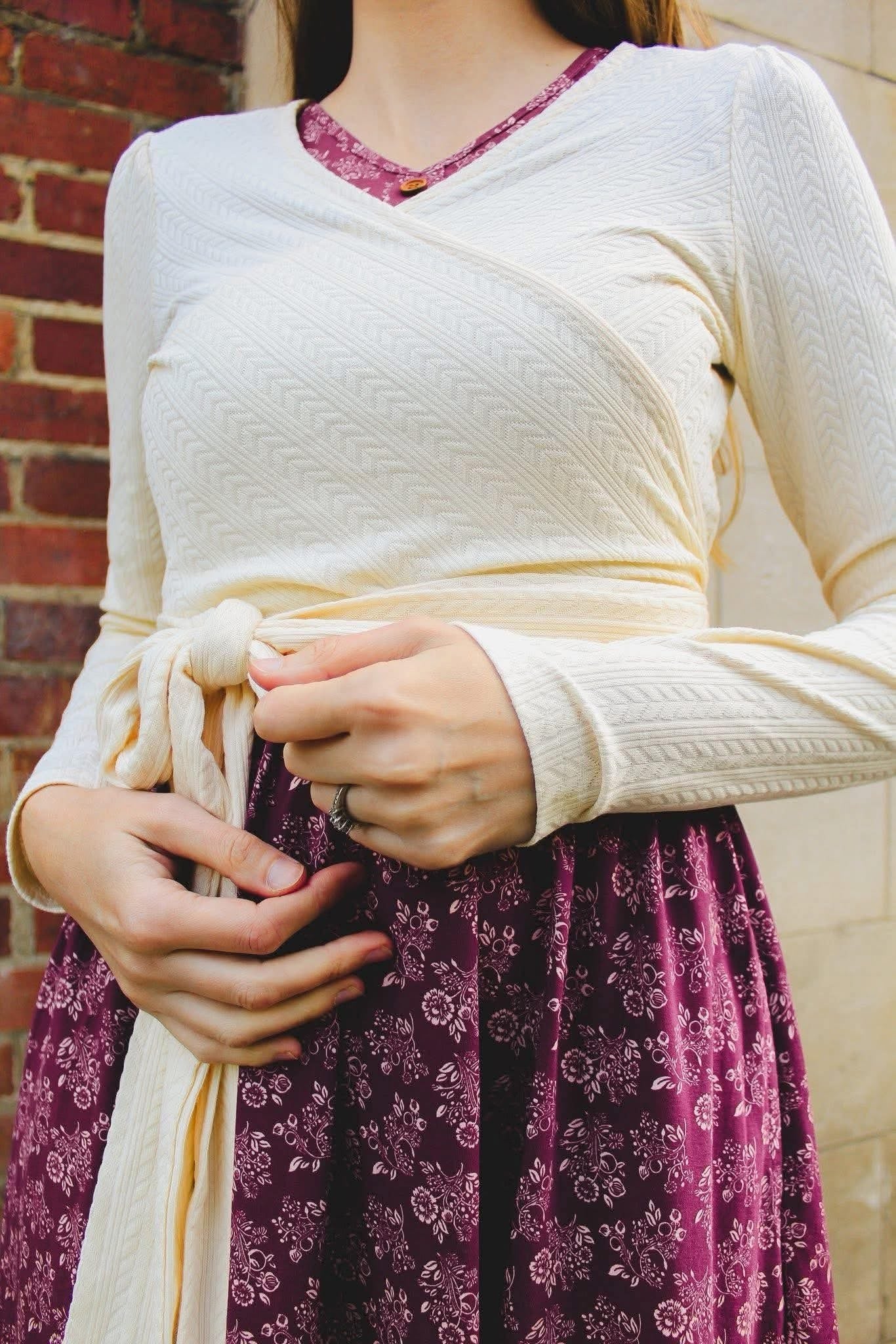 Poised Wrap—four colors