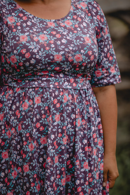 Mahogany Rose ~ Aleda Dress