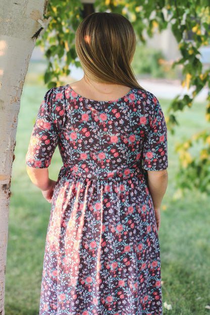 Mahogany Rose ~ Aleda Dress