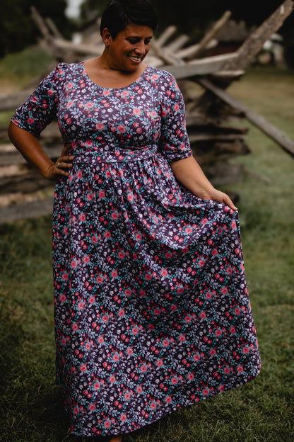 Mahogany Rose ~ Aleda Dress