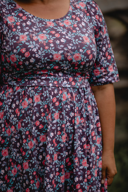 Mahogany Rose ~ Aleda Dress