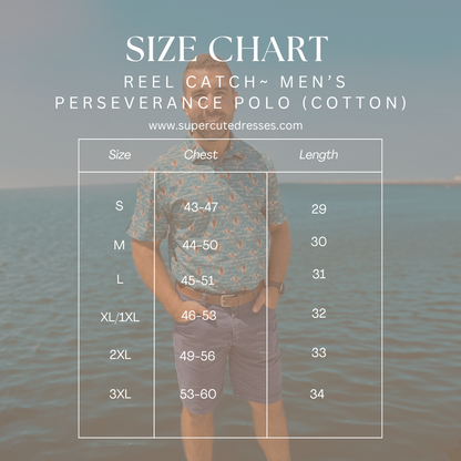 Reel Catch ~ Men’s Perseverance Polo