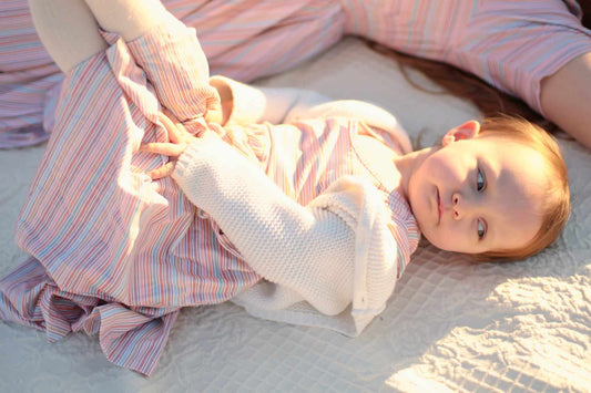 Pastel Pinstripes ~ Fairy-twirl Dress