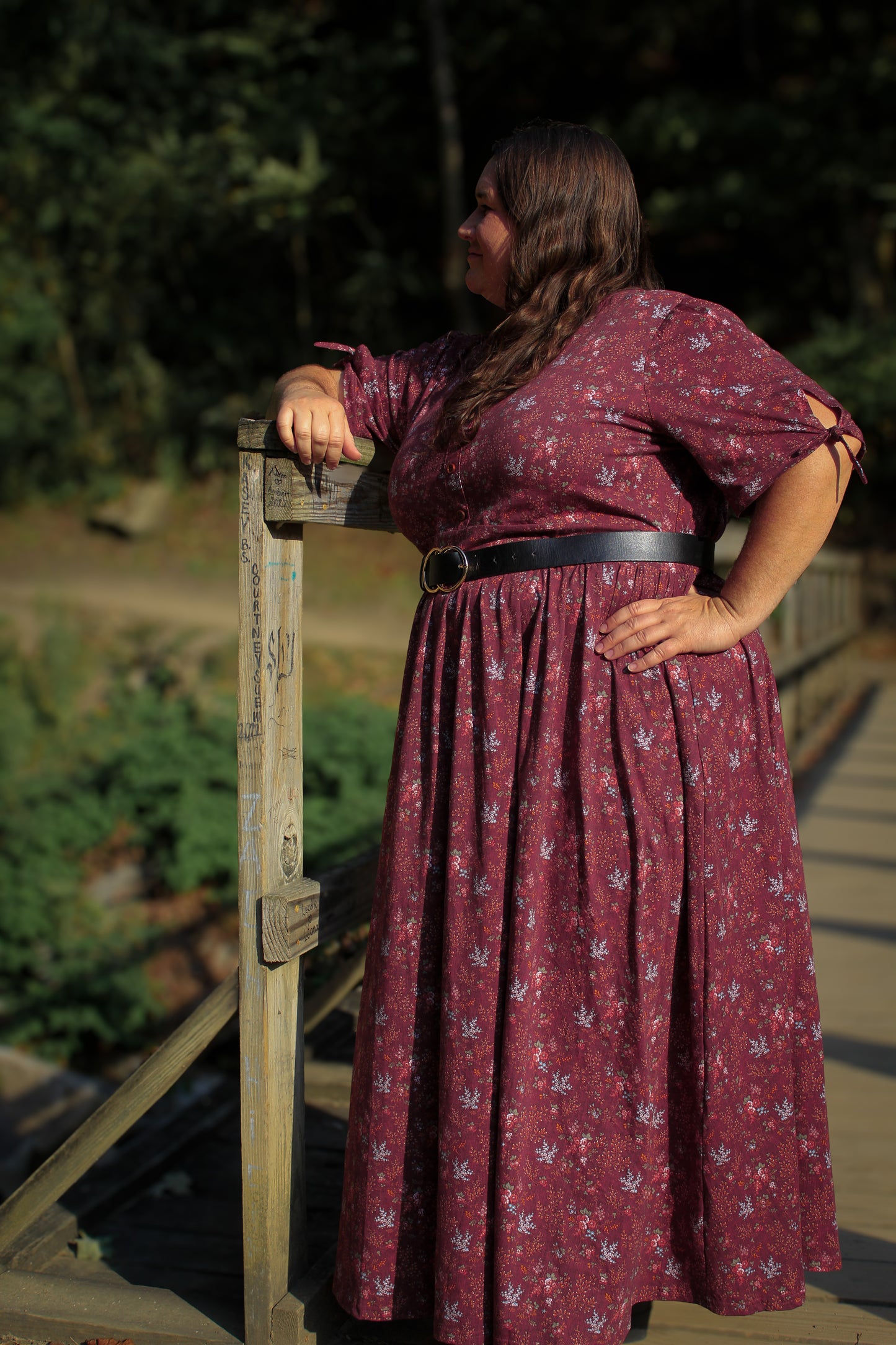 Sangria Bramble ~ Rowena Maxi