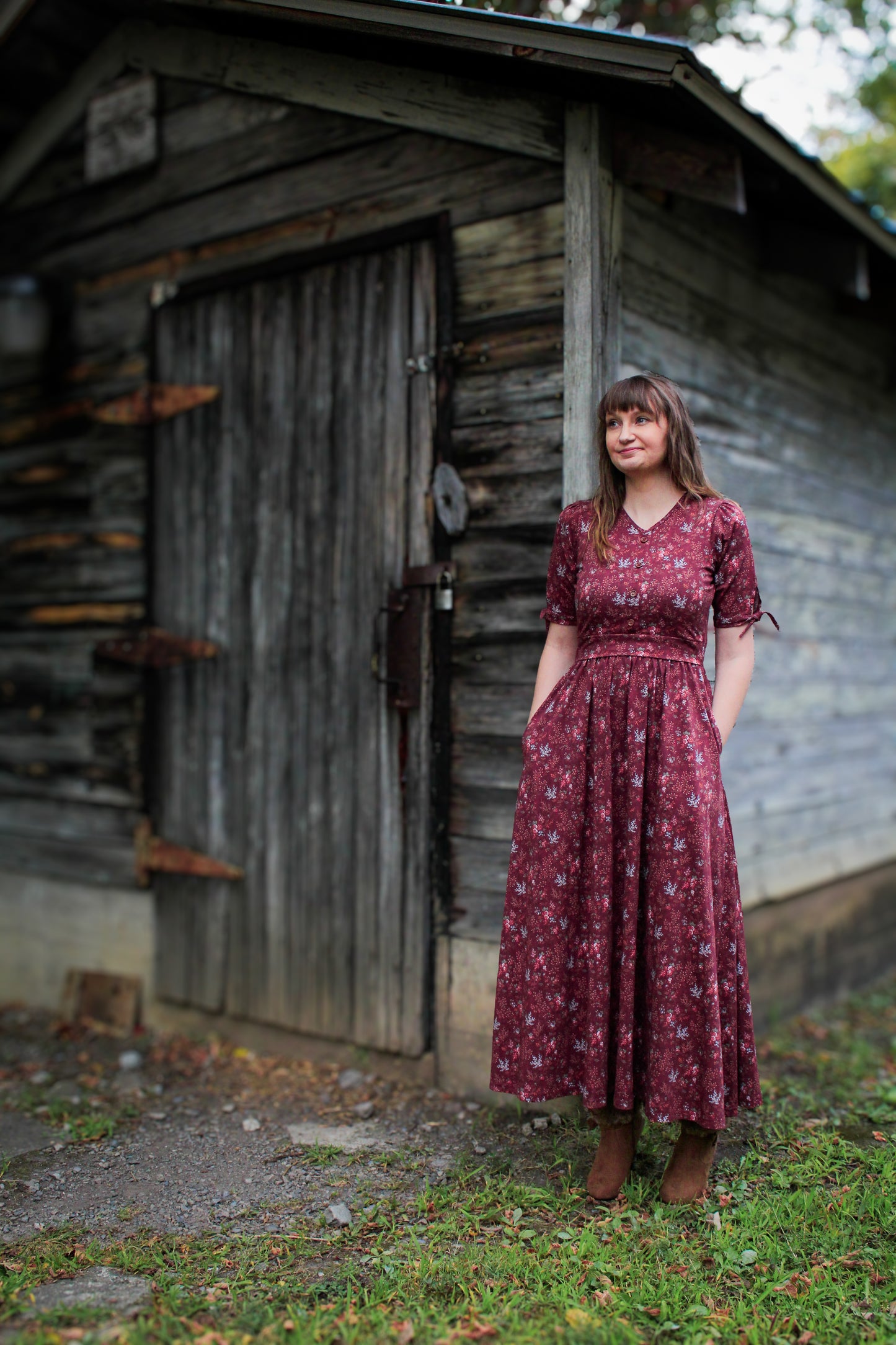 Sangria Bramble ~ Rowena Maxi