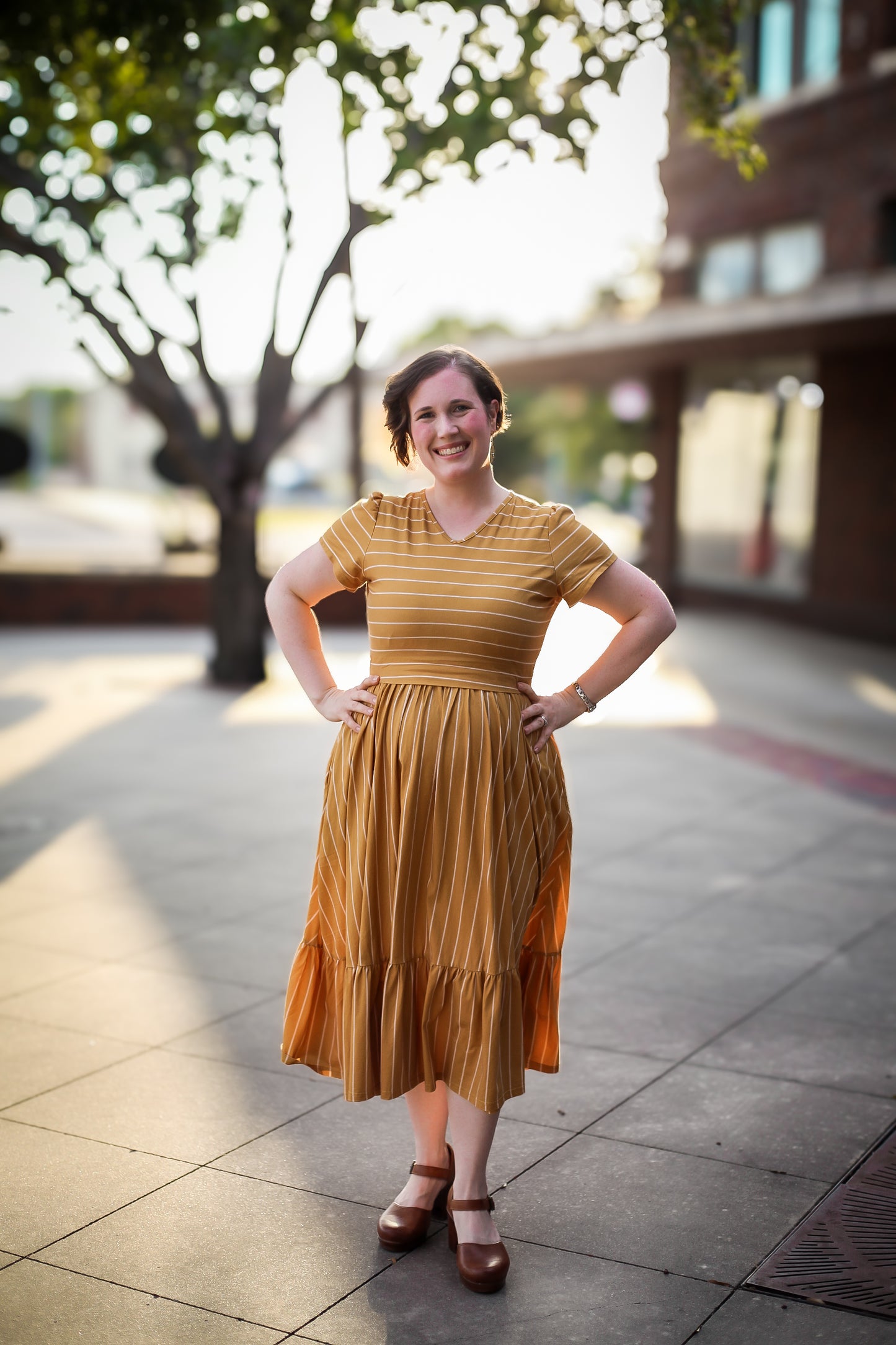 Goldenrod ~ Canterbury Dress