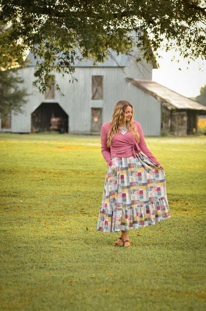 Homespun Harmony ~ Canterbury Patch Maxi