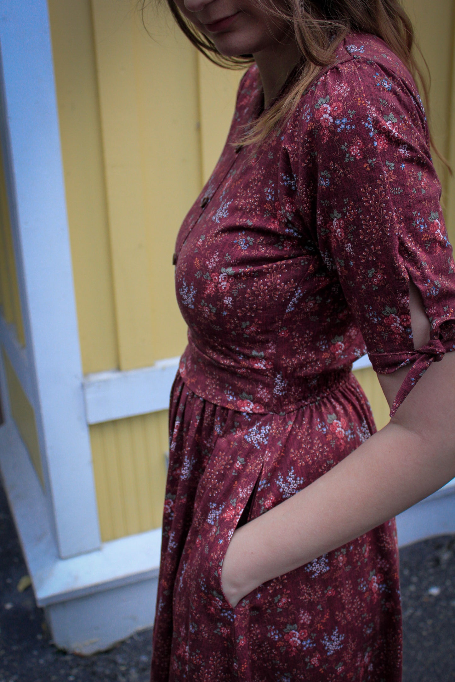 Sangria Bramble ~ Rowena Maxi