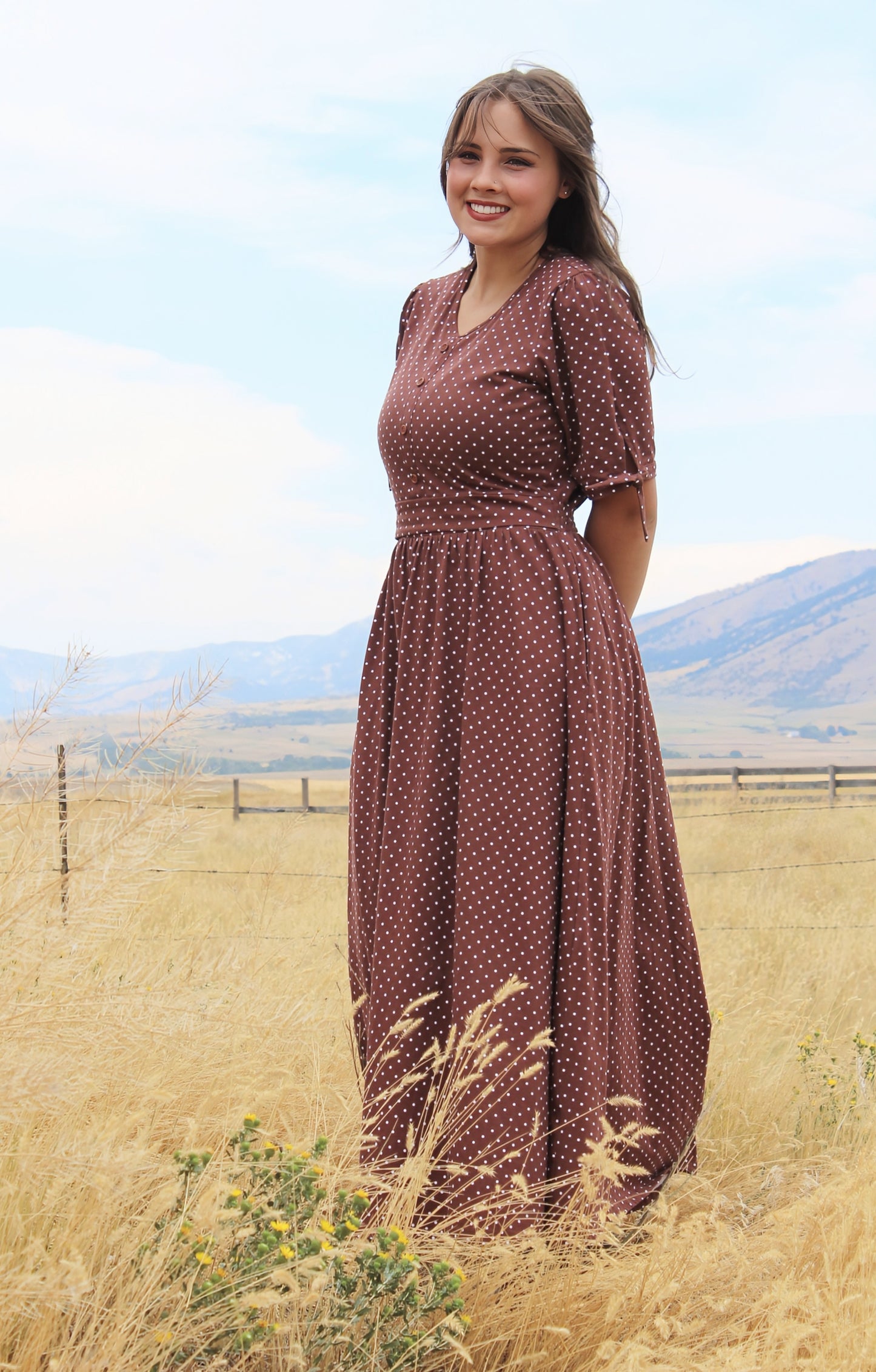 Donovan Dots ~ Rowena Maxi