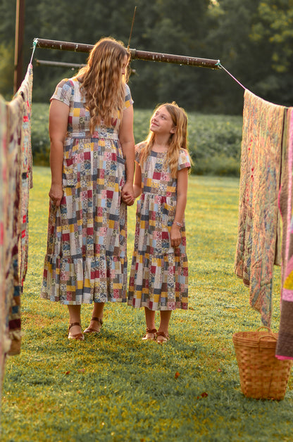 Homespun Harmony ~ Novella Patch Dress