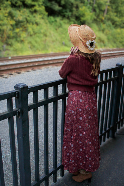 Sangria Bramble ~ Rowena Maxi