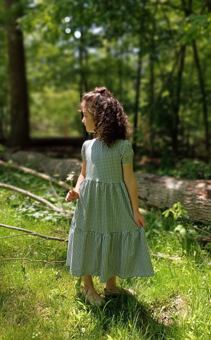 Sweetgrass Gingham ~ Novella Dress