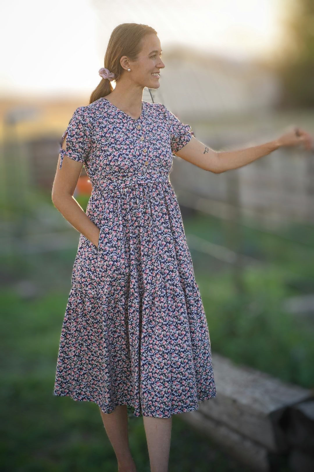 Cottage Rose ~ Hinterland Dress