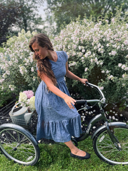 Periwinkle Pedals ~ Canterbury Patch Dress