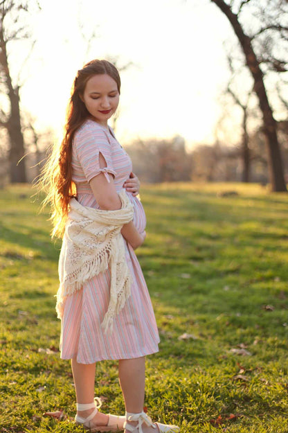 Pastel Pinstripes ~ Rowena Dress